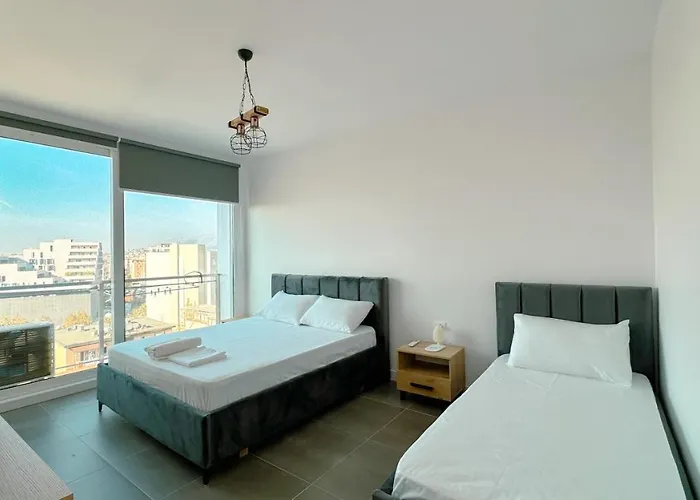 Urban Serenity Skyline View Apartment 2